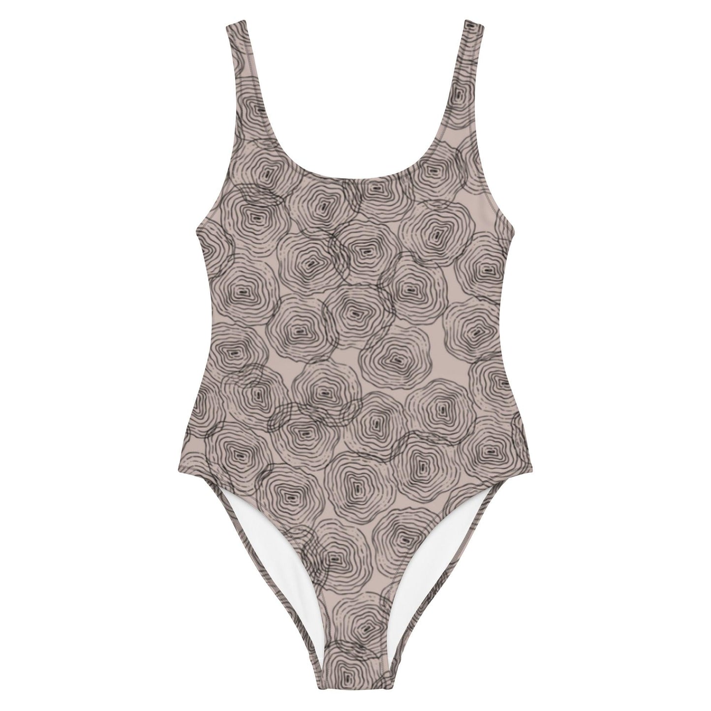 Ripple in Gray One-piece Swimsuit - Solshine and Co