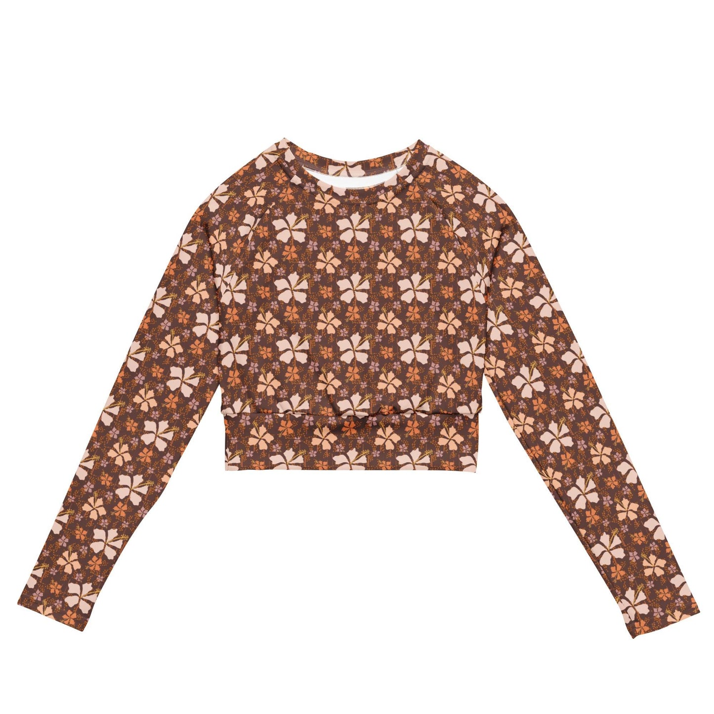 Endless Summer Long Sleeved Crop Top Rash Guard - Solshine and Co