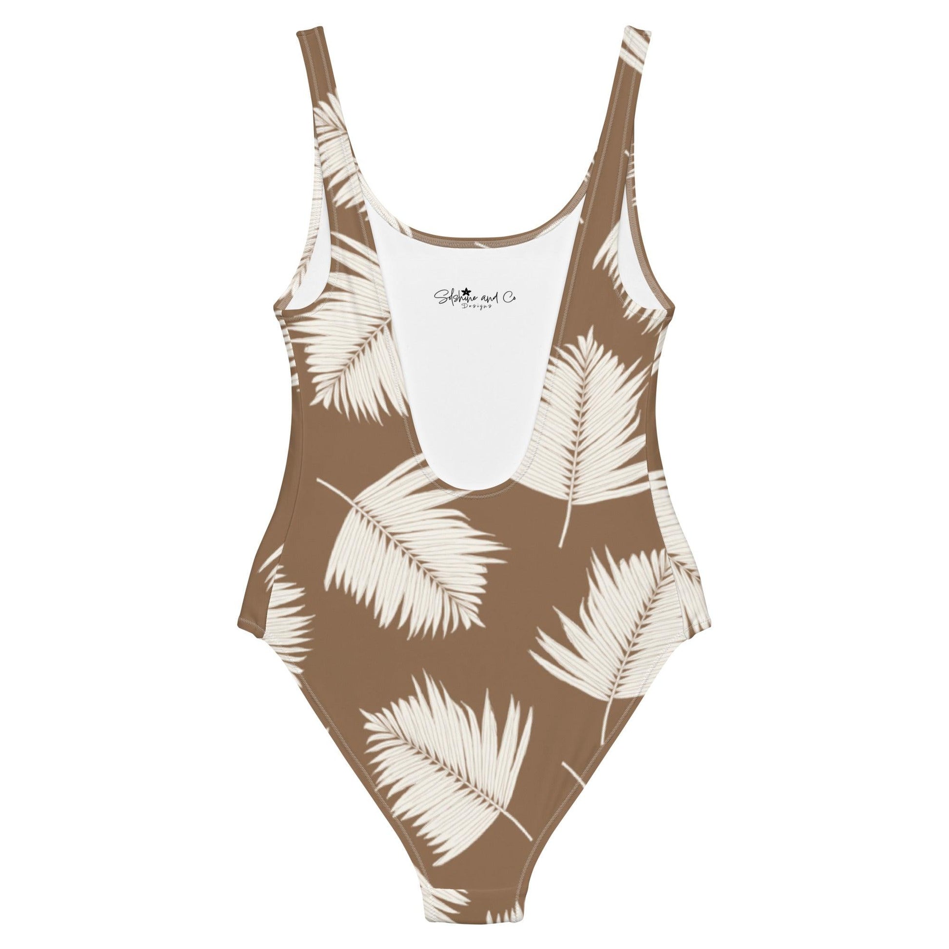 Sandy Palms One-Piece Swimsuit - Solshine and Co