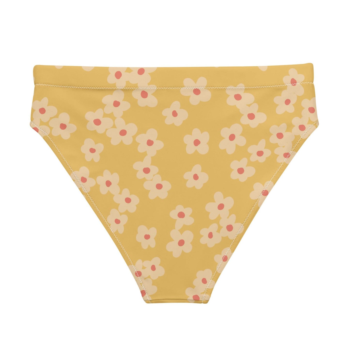 Sunny Blooms High Waisted Bikini Bottom - Solshine and Co