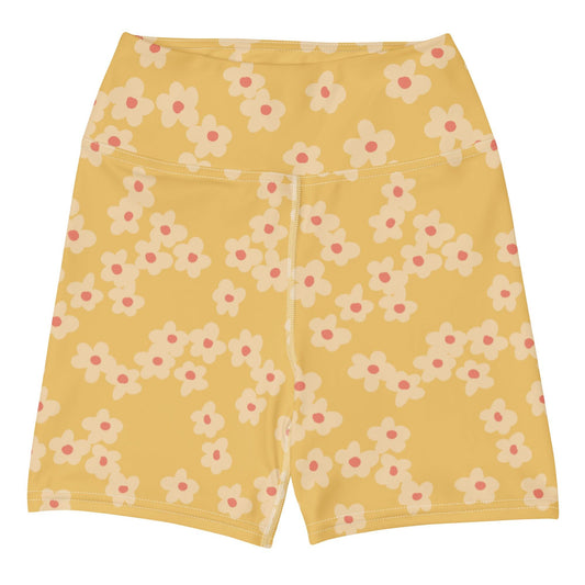 Sunny Blooms High Waisted Shorts - Solshine and Co