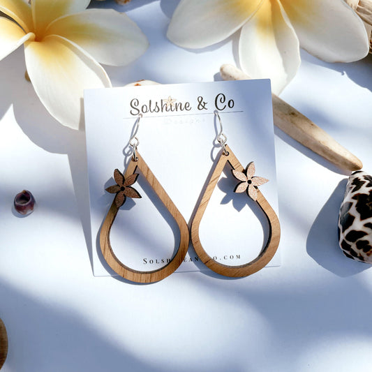 Hand Painted Pua Drops - Solshine and Co